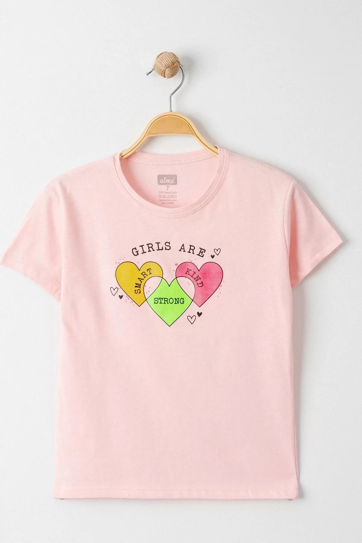 3-7 Years Printed Kids T-Shirt Pink - 624123.1576.