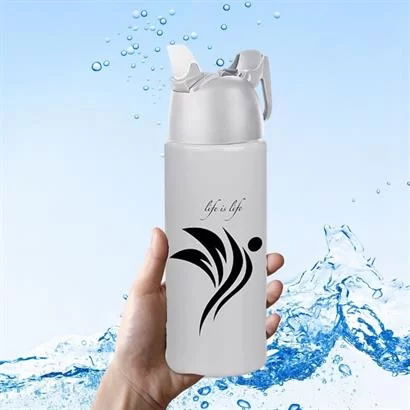 Tufeyo Lockable Flask Safety Drinker Sports Flask Sports Water Bottle Drink Bottle 700ml