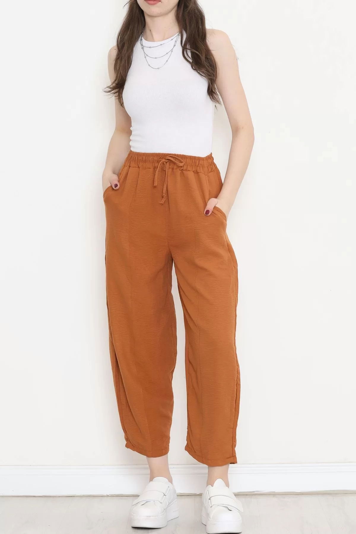 Çımalı Shalwar Pants Cinnamon - 320.1247.