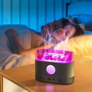 Tufeyo Himalayan Saline Colorful Led Lighting 200ml Aromatherapy Diffuser with Air Humidifier