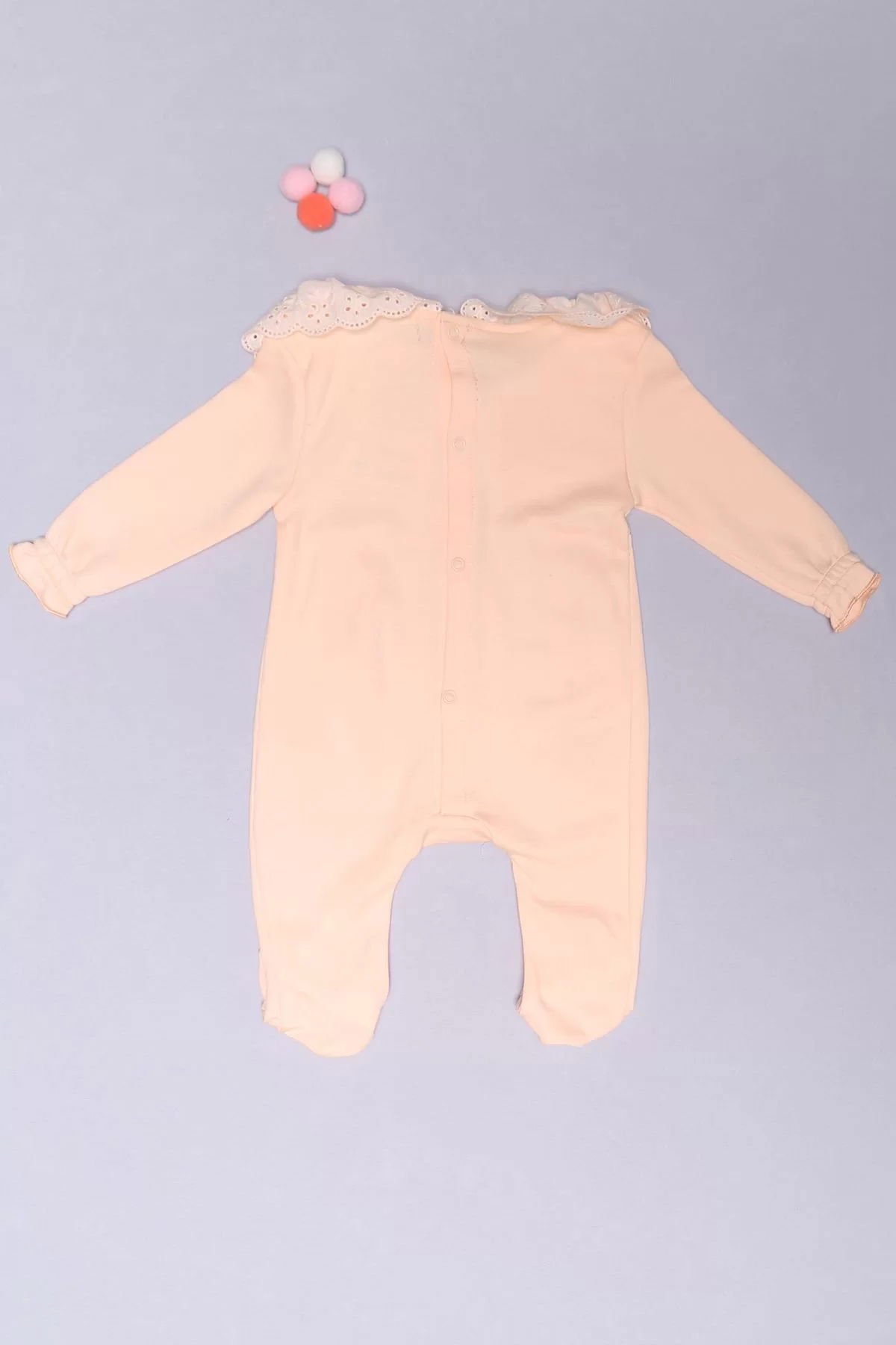 0-12 Months Baby Jumpsuit Salmon - 07651.1803.