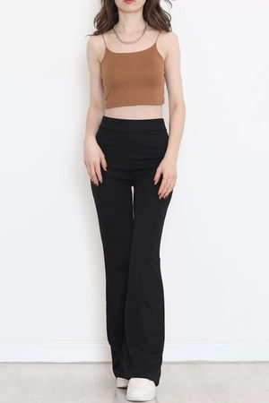 Bell Bottom Pants Black - 16703.1355.