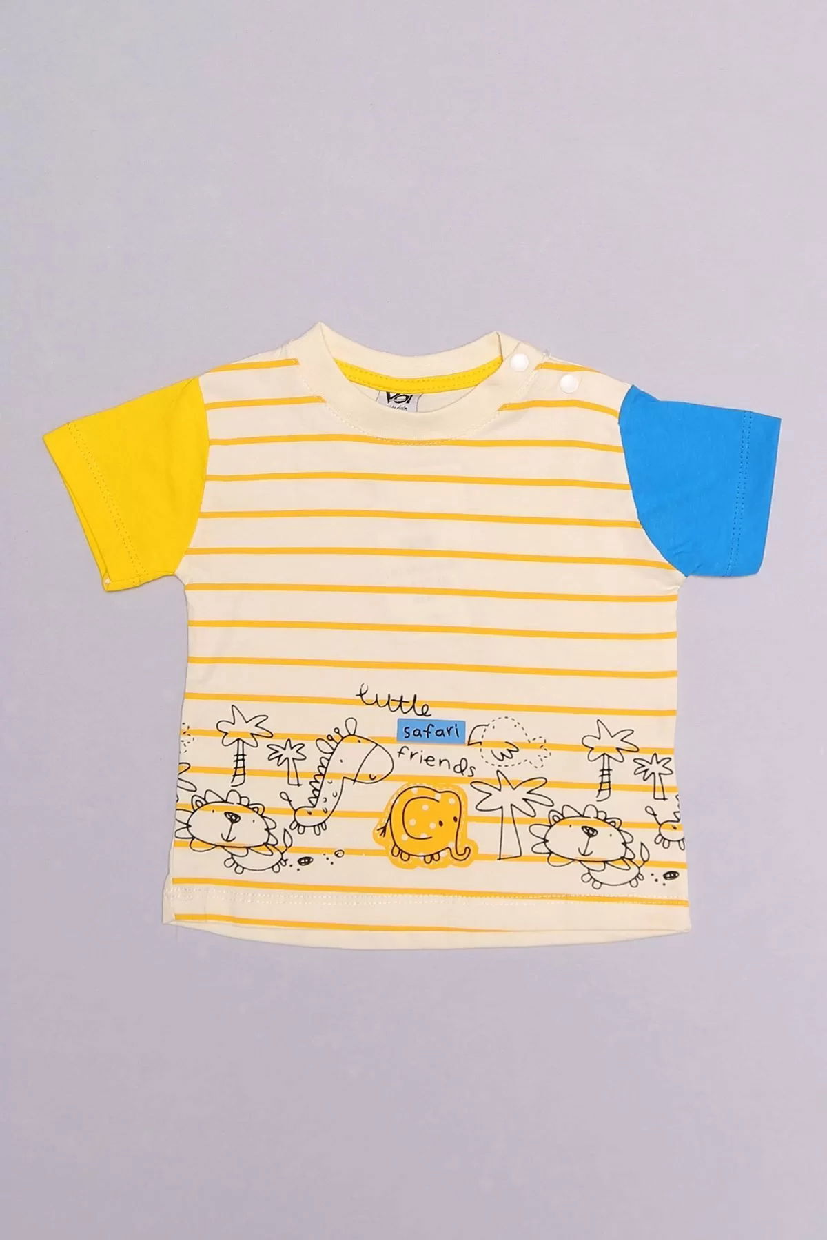 6-18 Months Striped Baby Set Yellow - 152454.1803.