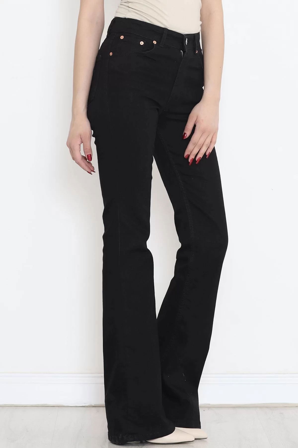 Flared Jeans Black - 15858.1431.