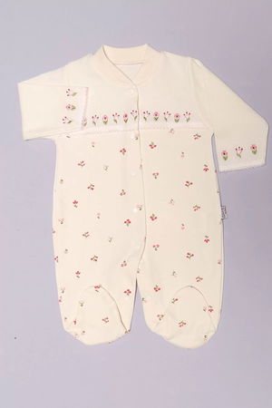 1-6 Month Baby Jumpsuit Ekrupembe - 02267.1803.