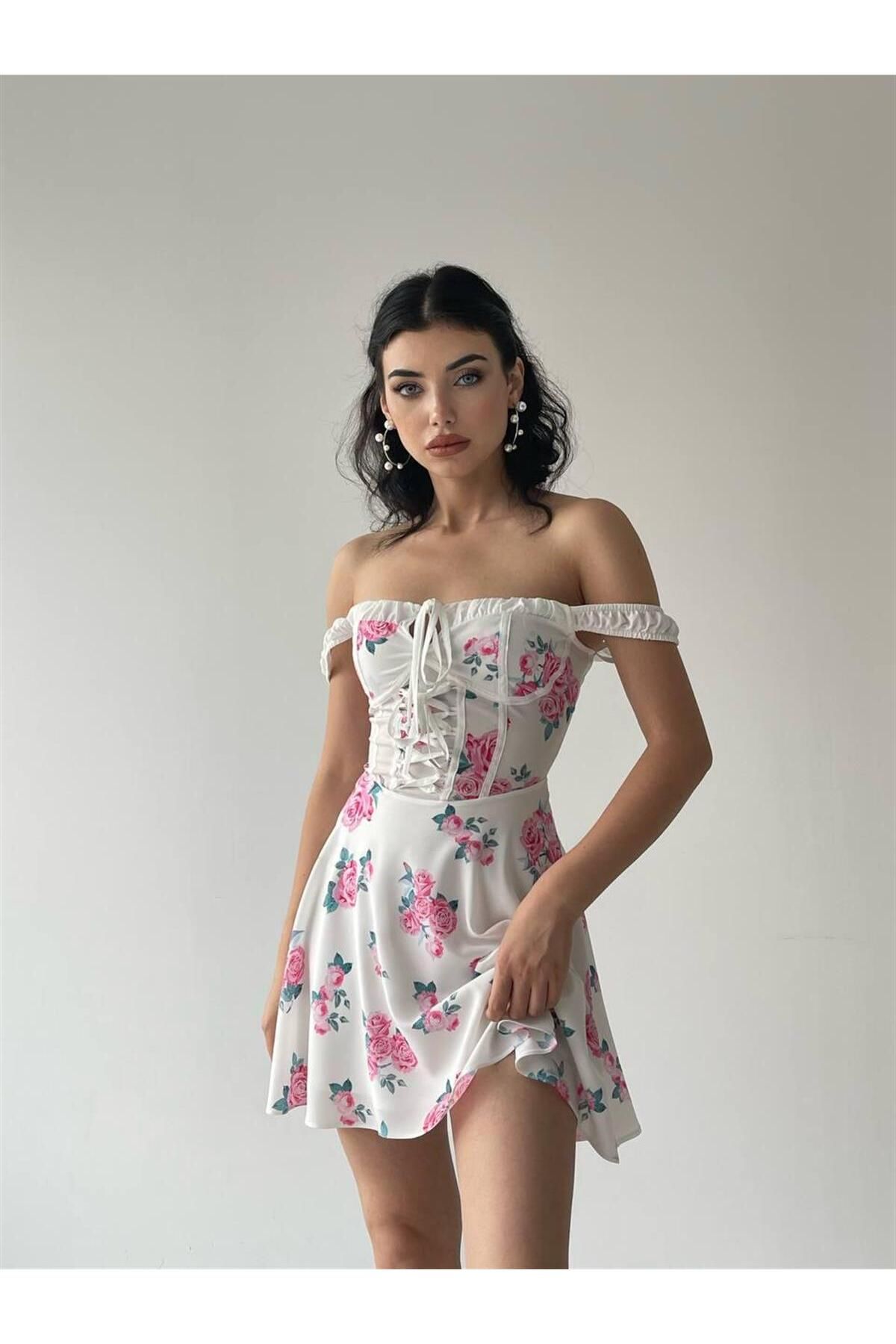 Magnolia Strappy Floral Dress