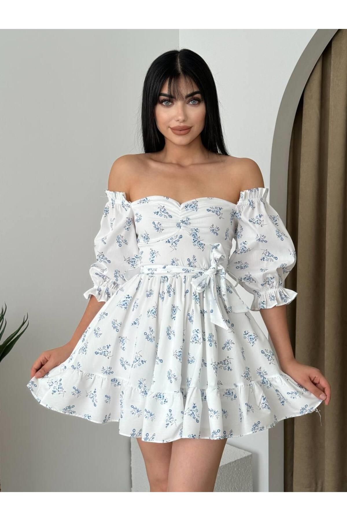 Rozalina Mini Floral Dress