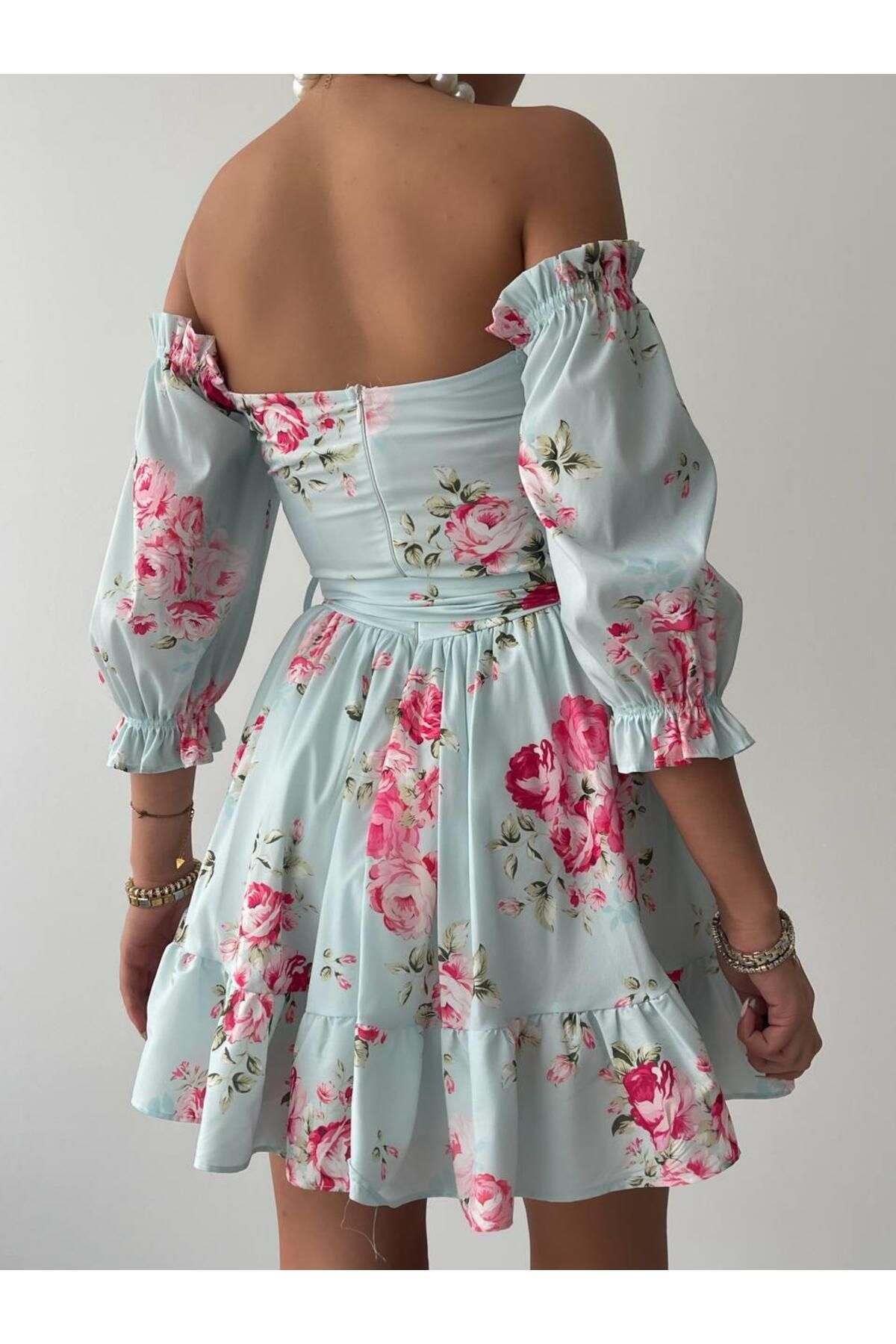 Rozalina Mini Floral Dress