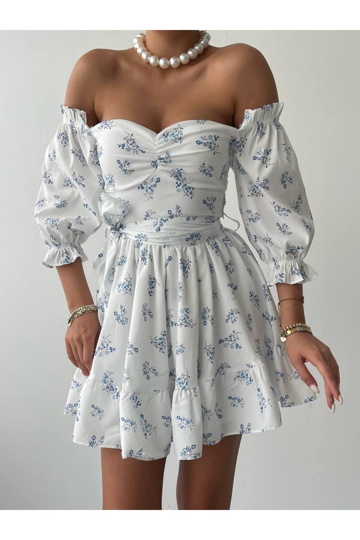 Rozalina Mini Floral Dress