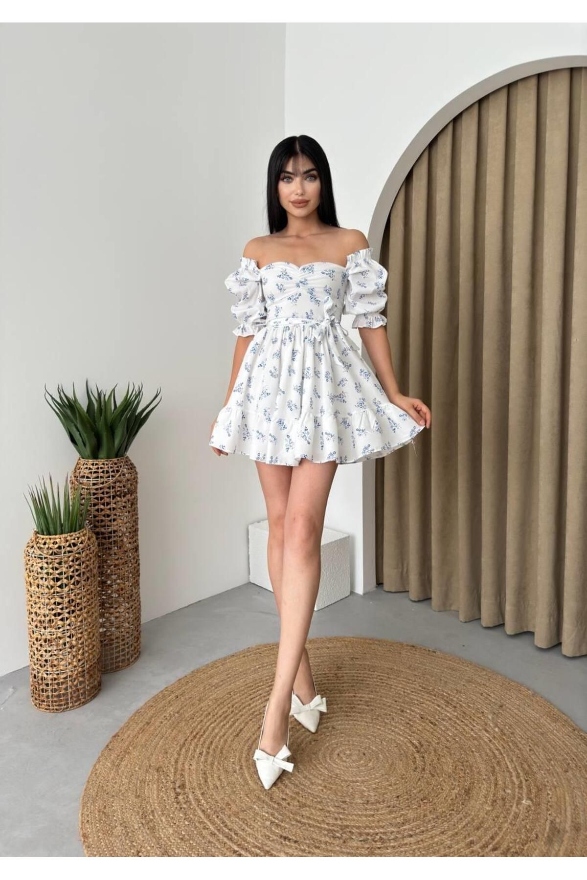 Rozalina Mini Floral Dress