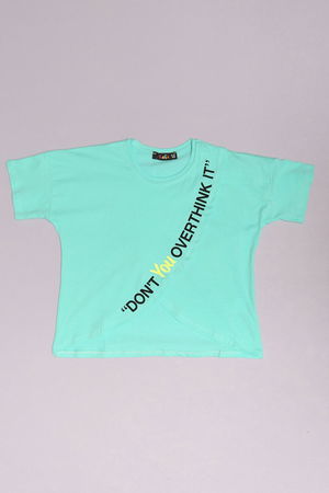 6-9 Years Printed Kids T-Shirt Mint - 18081.1567.