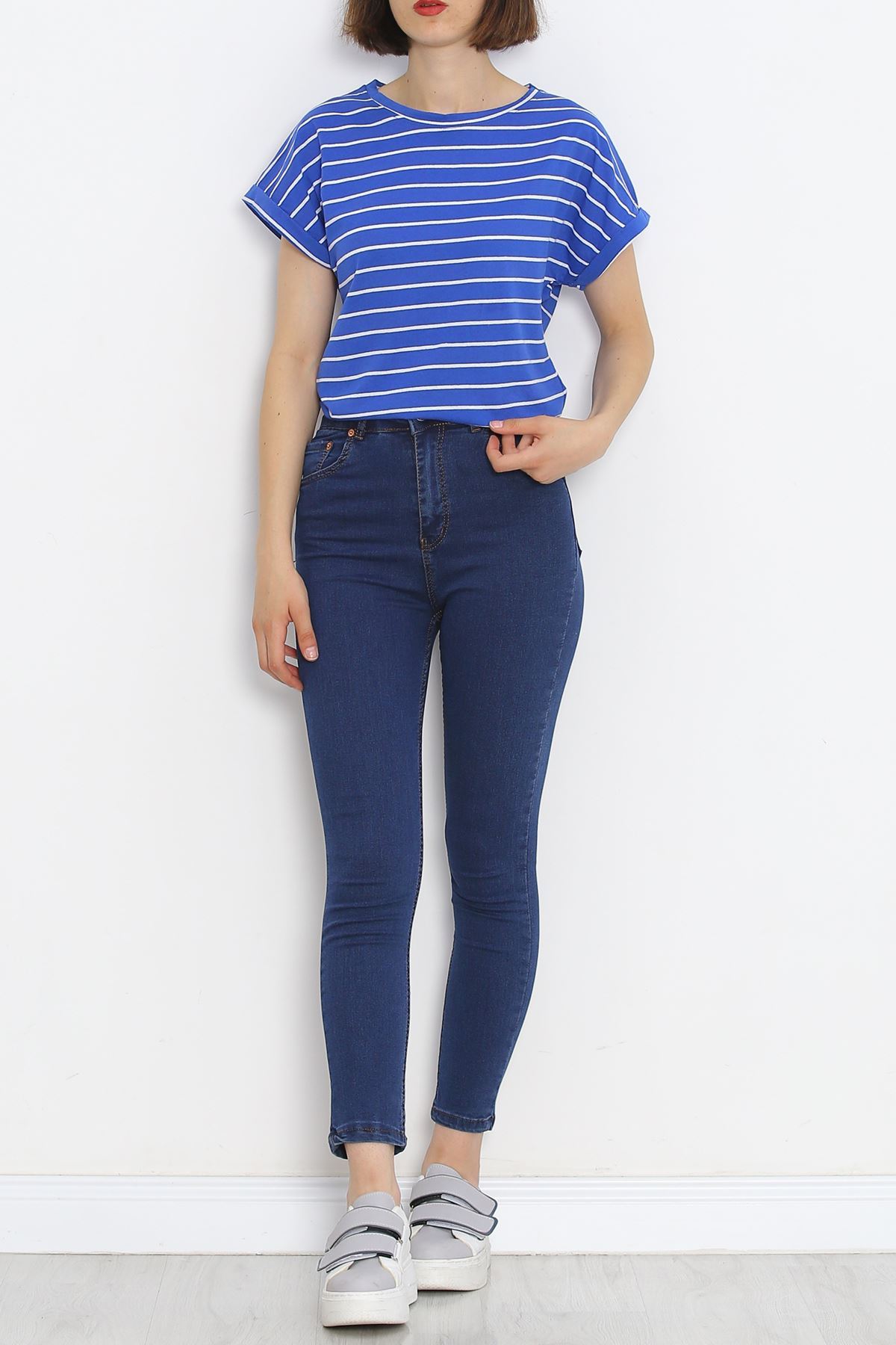 Single Jersey Striped Duplex T-Shirt Saks - 15918.1567.