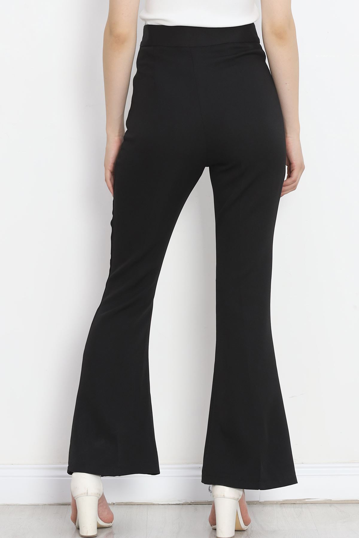 Belt Buckle Detailed Pants Black - 20860.683.