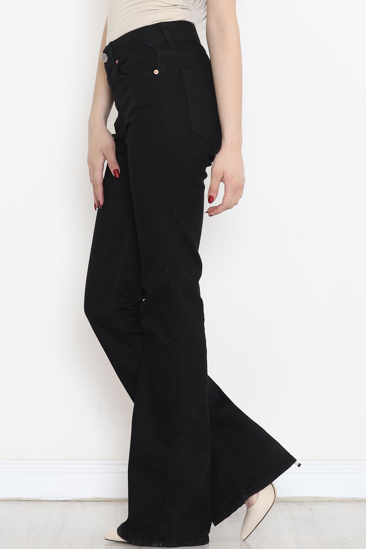 Flared Jeans Black2 - 11878.1431.