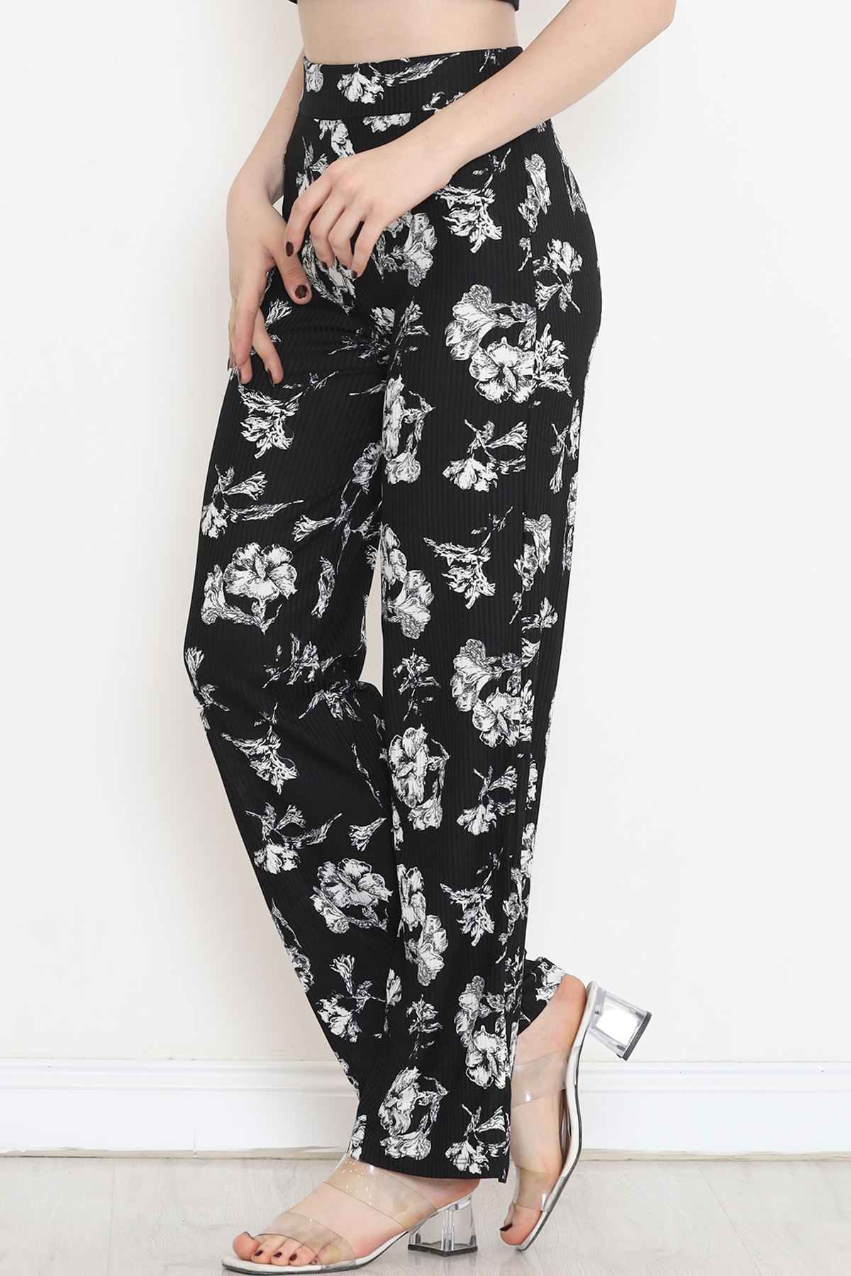 Camisole Pants Black Floral - 2395.555.