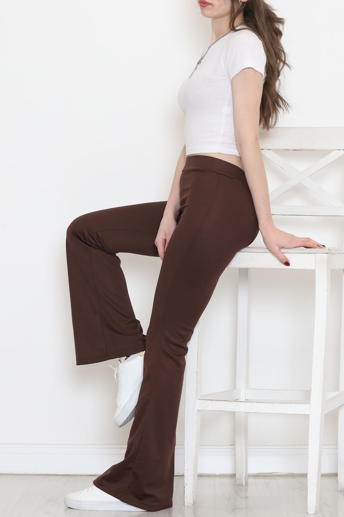 Flared Trousers Coffee - 16703.1355.