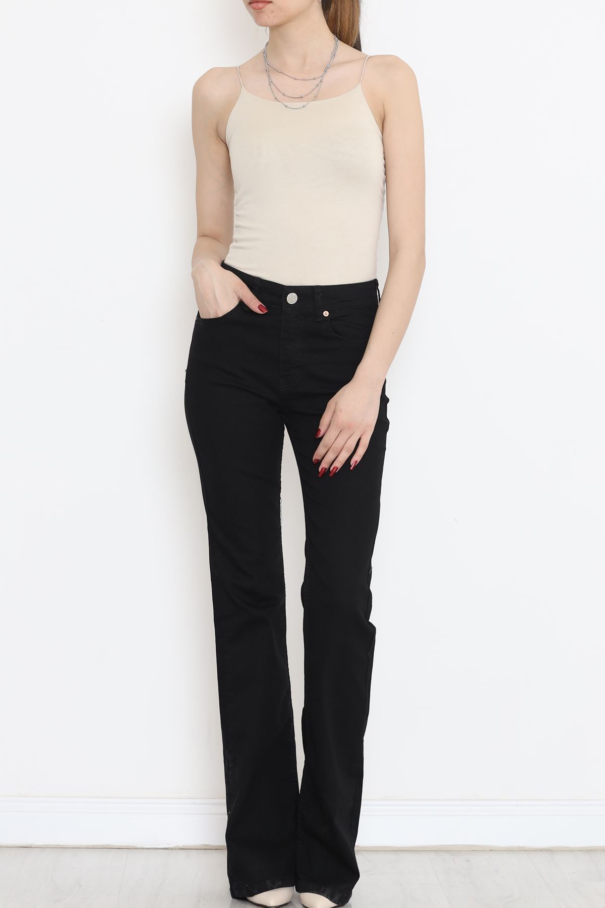 Flared Jeans Black2 - 11878.1431.