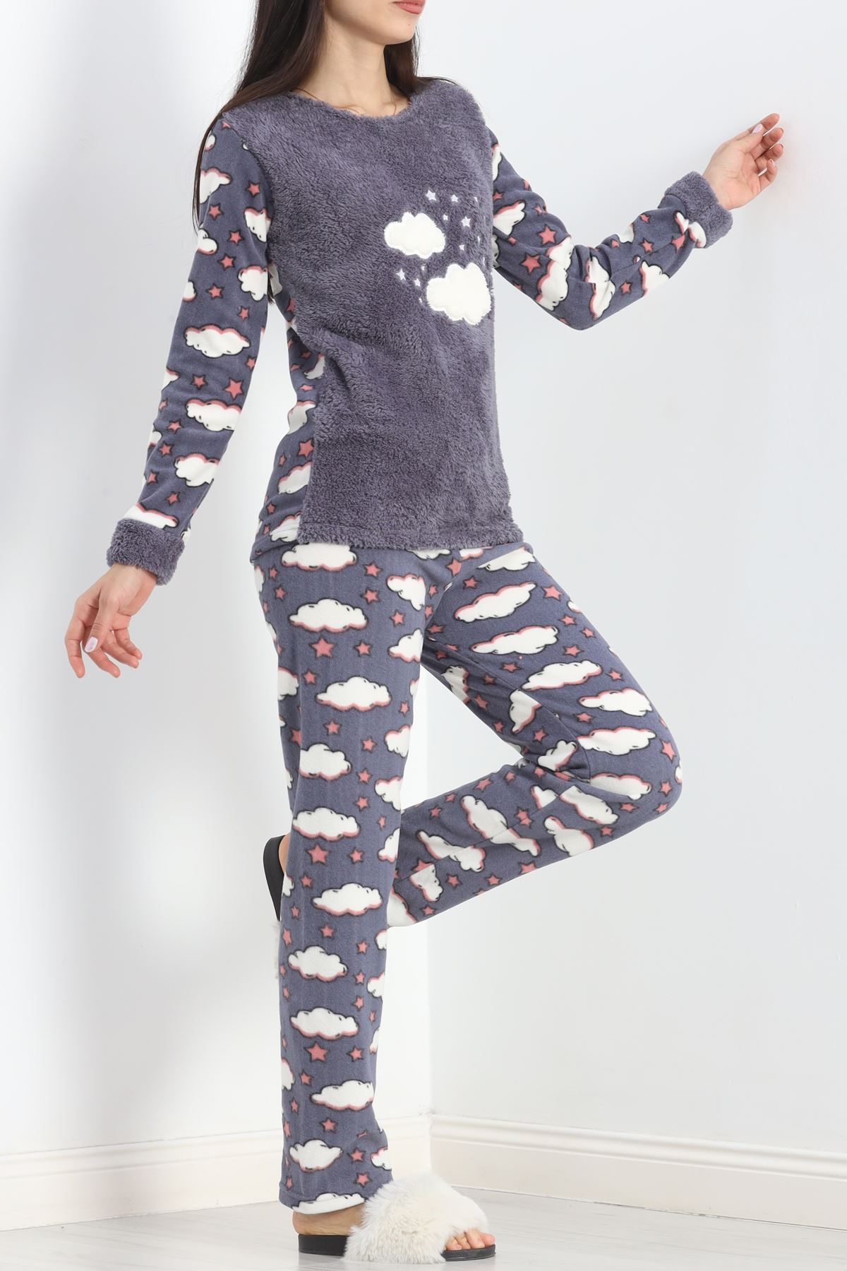 Polar Pijama Takımı Füme1 - 19216.1048.