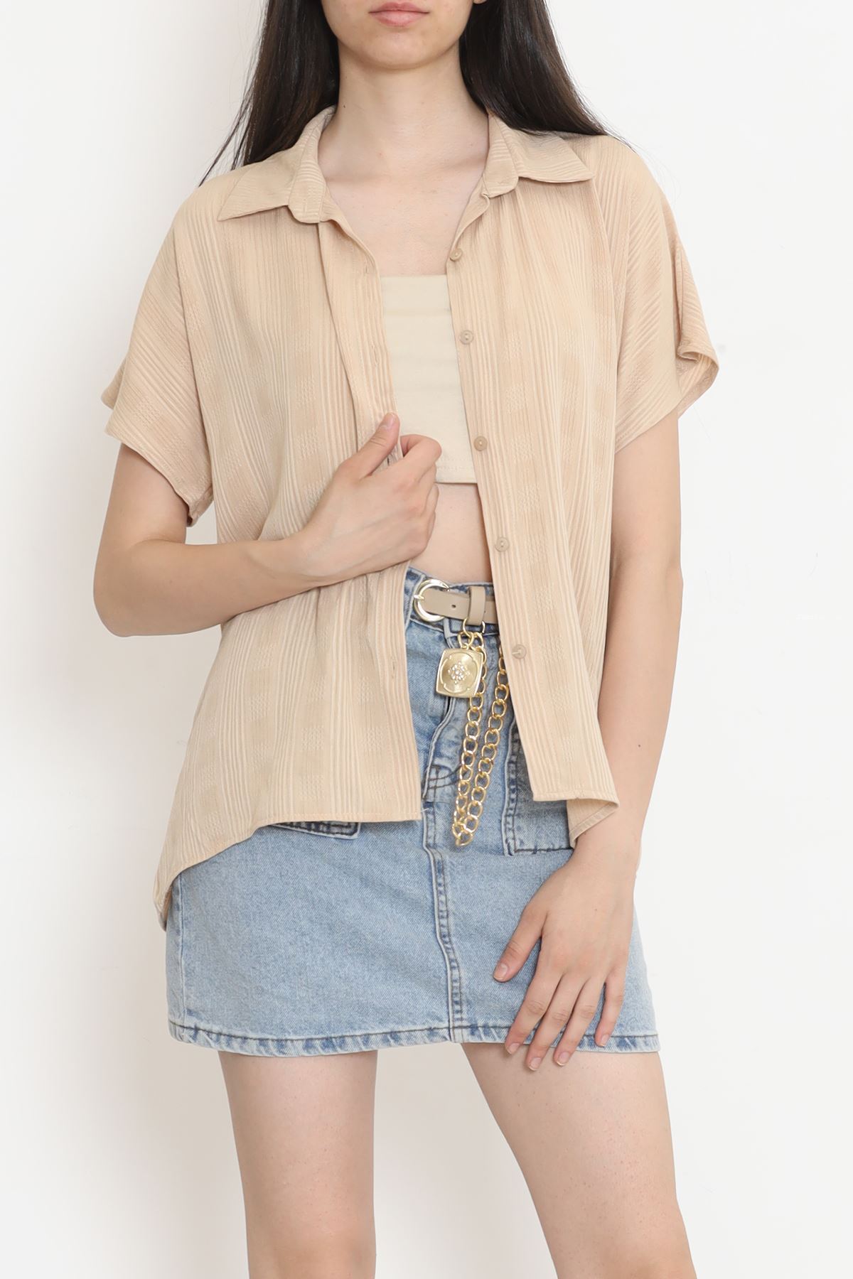 Bat Sleeve Shirt Beige - 16508.1775.