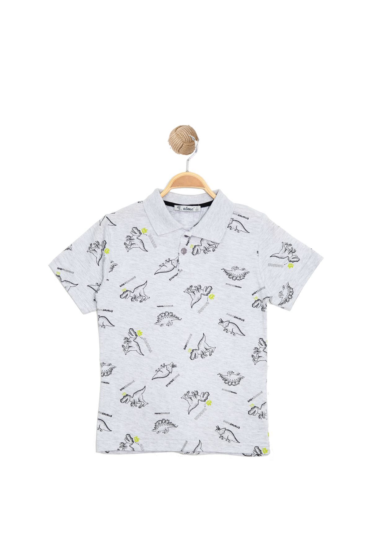 8-12 Years Printed T-Shirt Gray - 324171.1576.