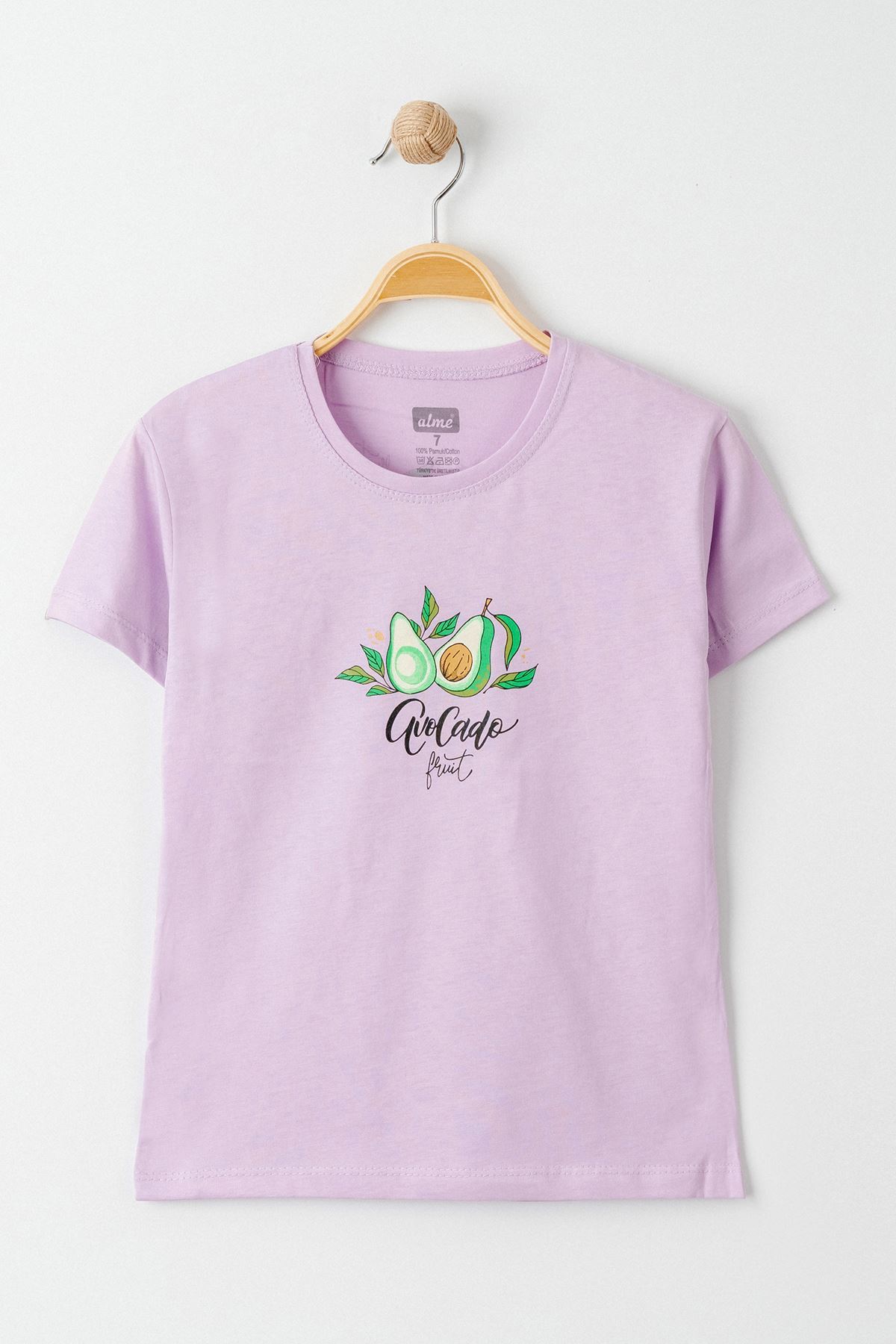 3-7 Years Printed Kids T-Shirt Lilac - 624039.1576.