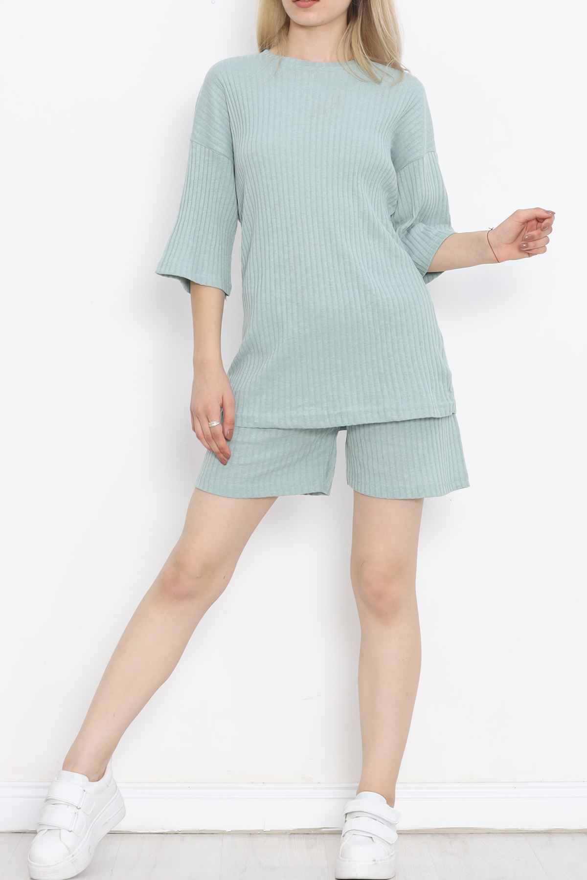 Fitted Shorts Set Mint - 18475.1567.