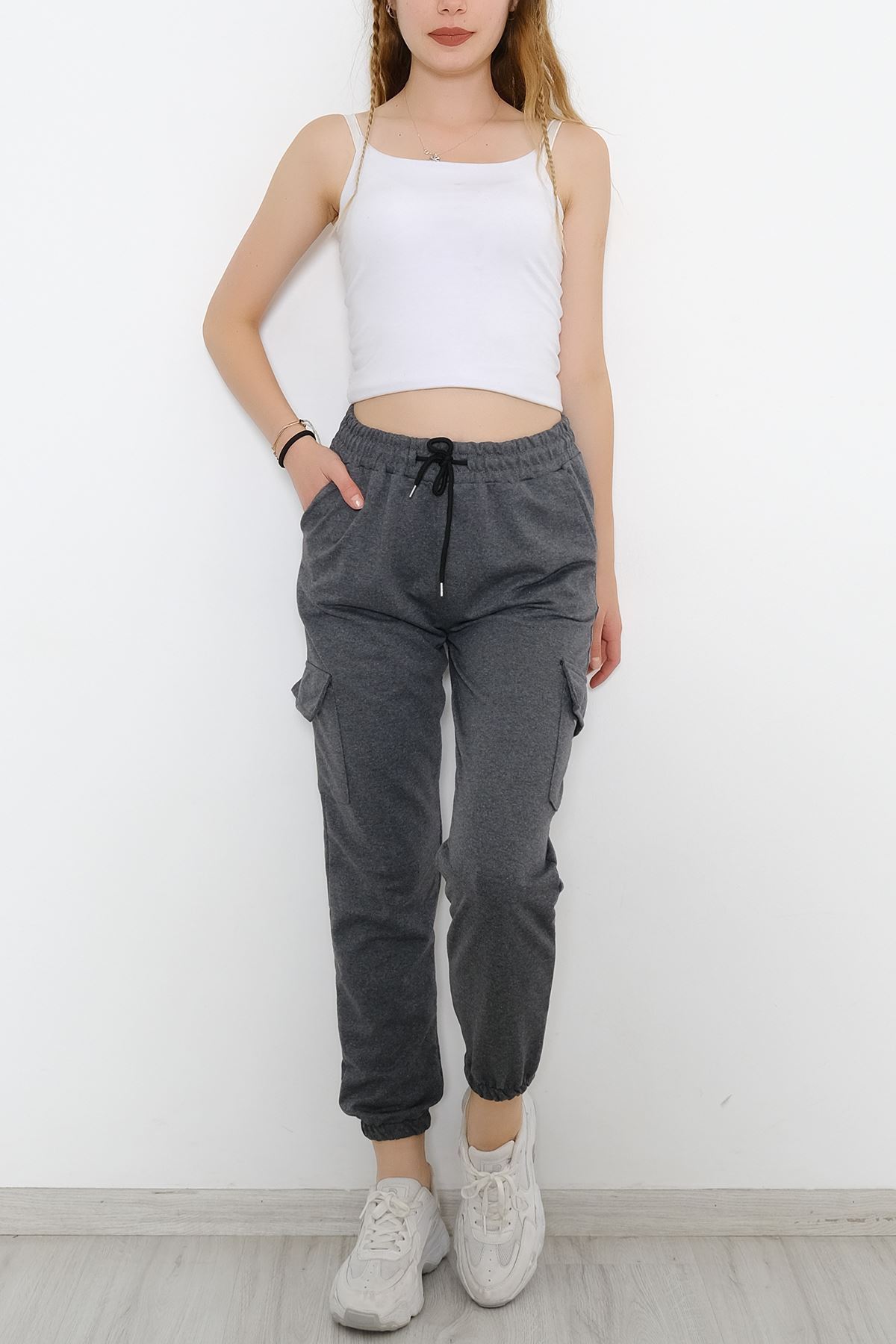 Cargo Pocket Sweatpants Smoked - 9238.1250.