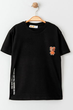 3-7 Years Illuminated Kids T-Shirt Black - 224786.1576.