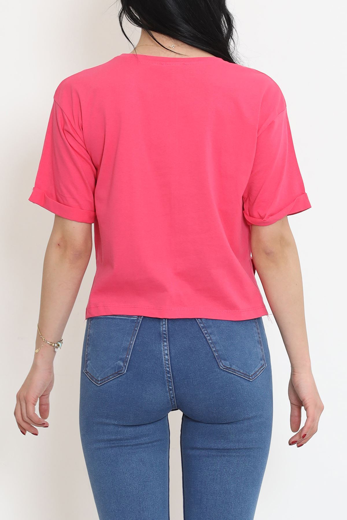 Printed Crop T-shirt Koyupembe - 18667.1567.