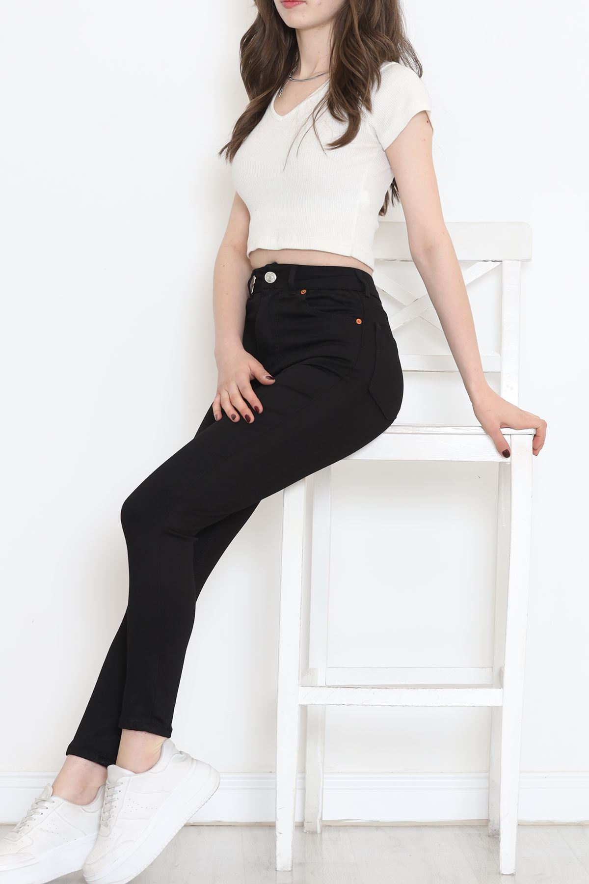 Lycra Jeans Black - 18200.1431.