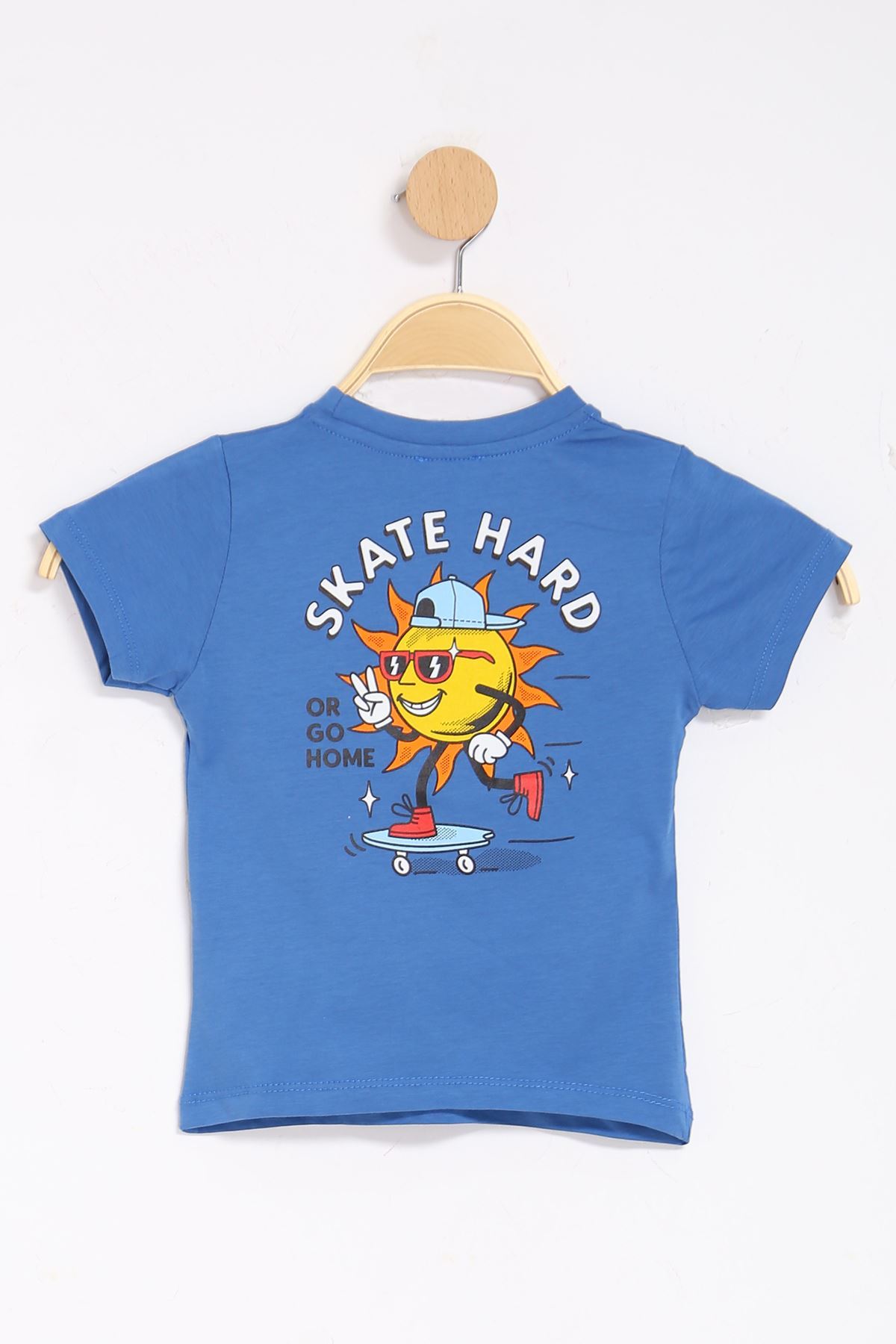 1-4 Years Printed Kids T-Shirt Indigo - 127179.1576.