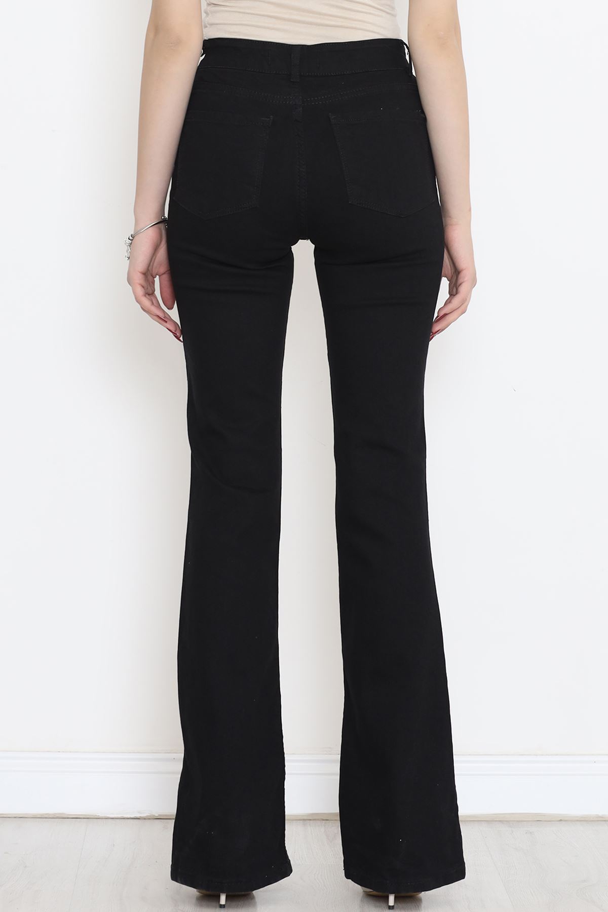 Flared Fade-Free Jeans Black1 - 1248.1431.