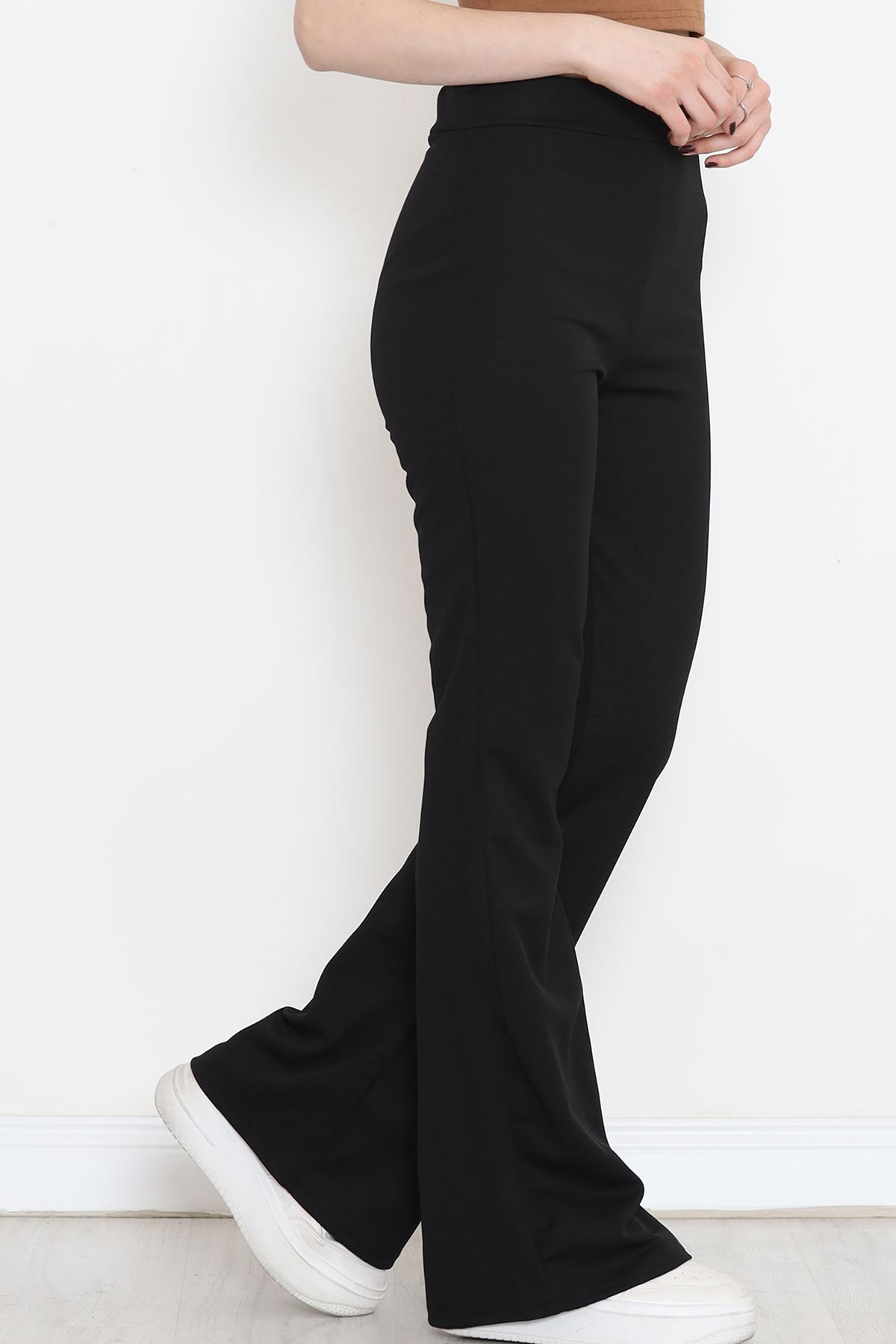 Bell Bottom Pants Black - 16703.1355.