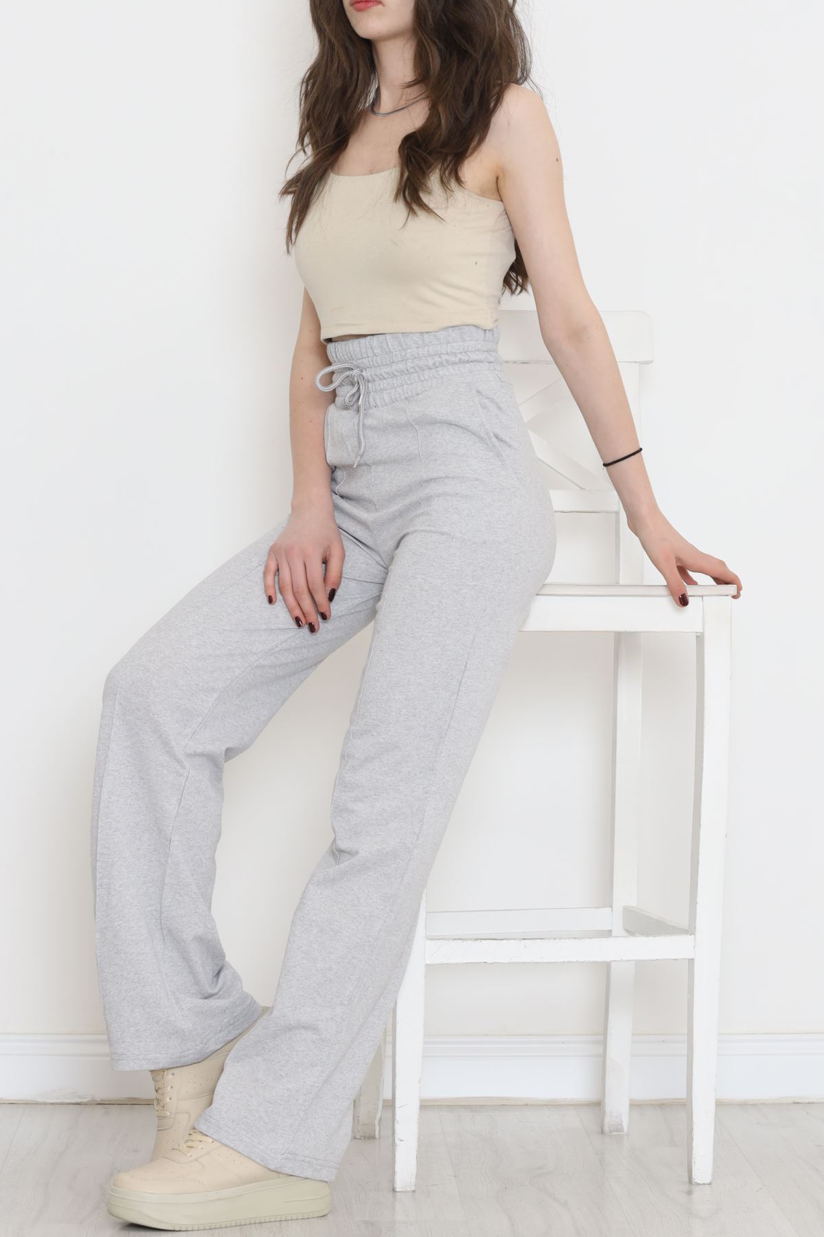 Highbel Sweatpants Gray - 472120.1778.