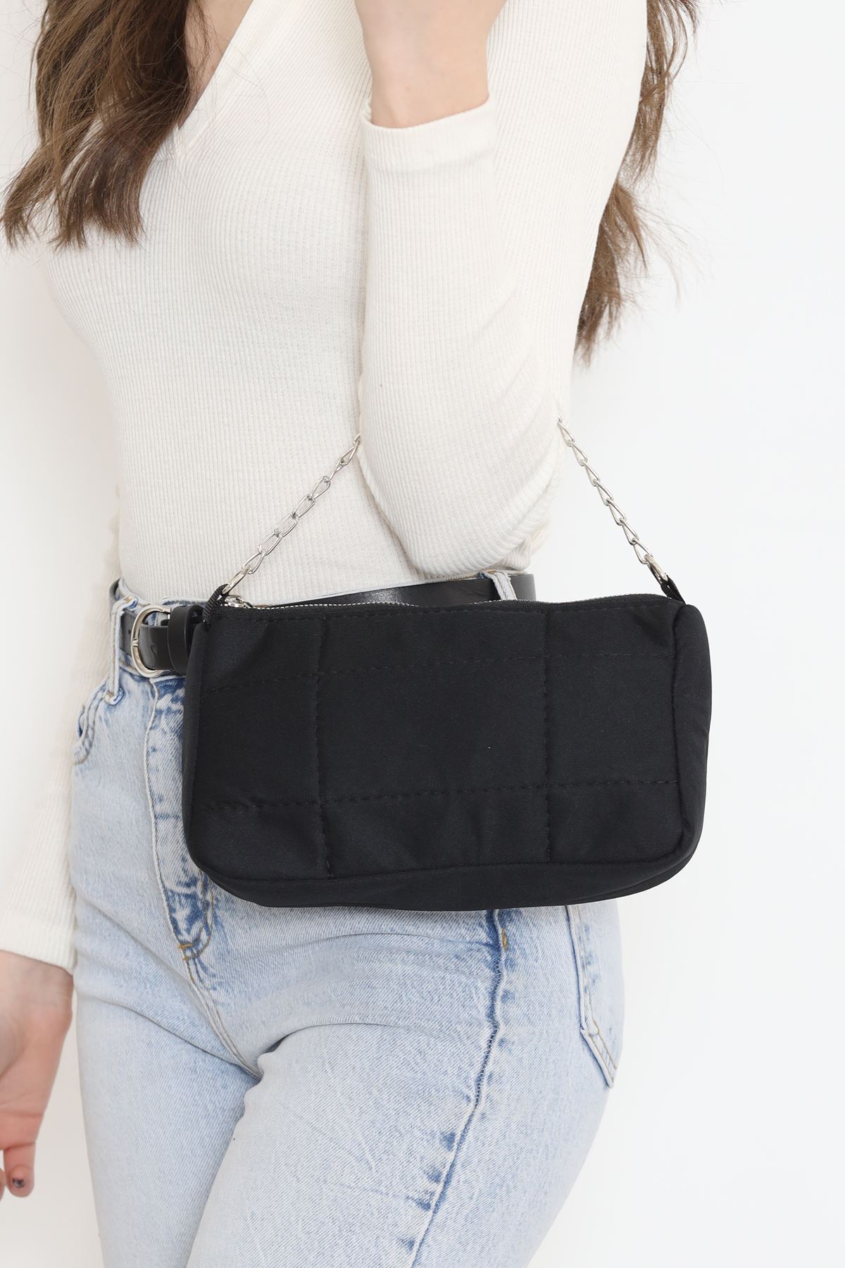 Satin Bag Black - 17261.1624.