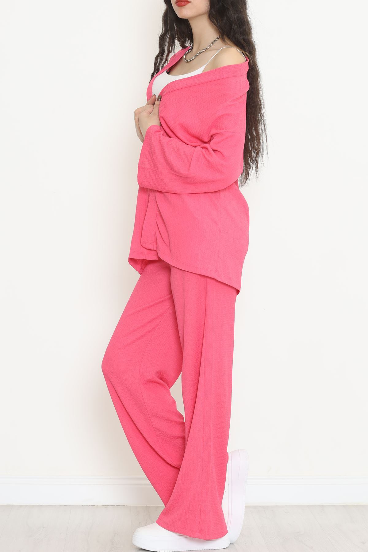 Long Kimono Suit Fuchsia - 722.1247.