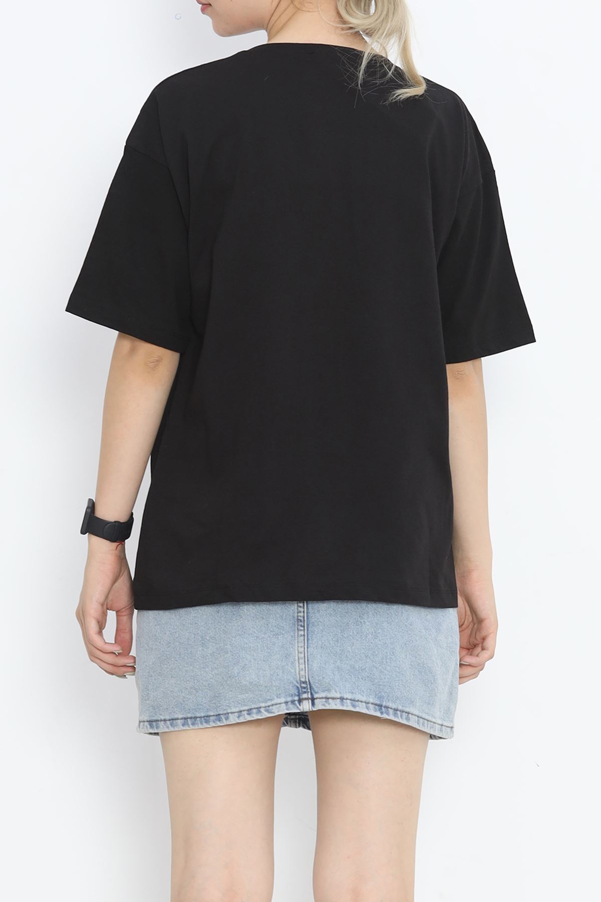 Crew Neck T-Shirt Black - 16519.1567.