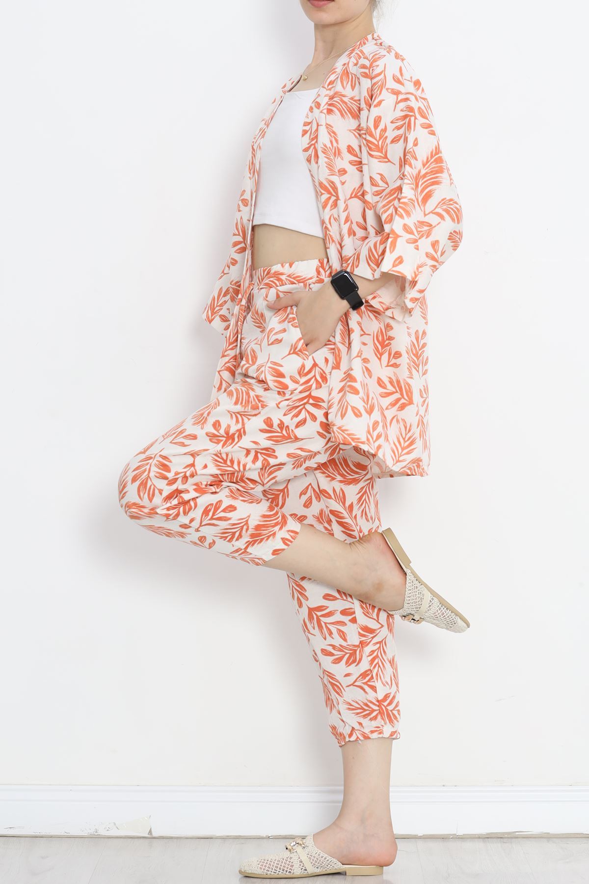 Kimono Set White-Orange - 152342.701.