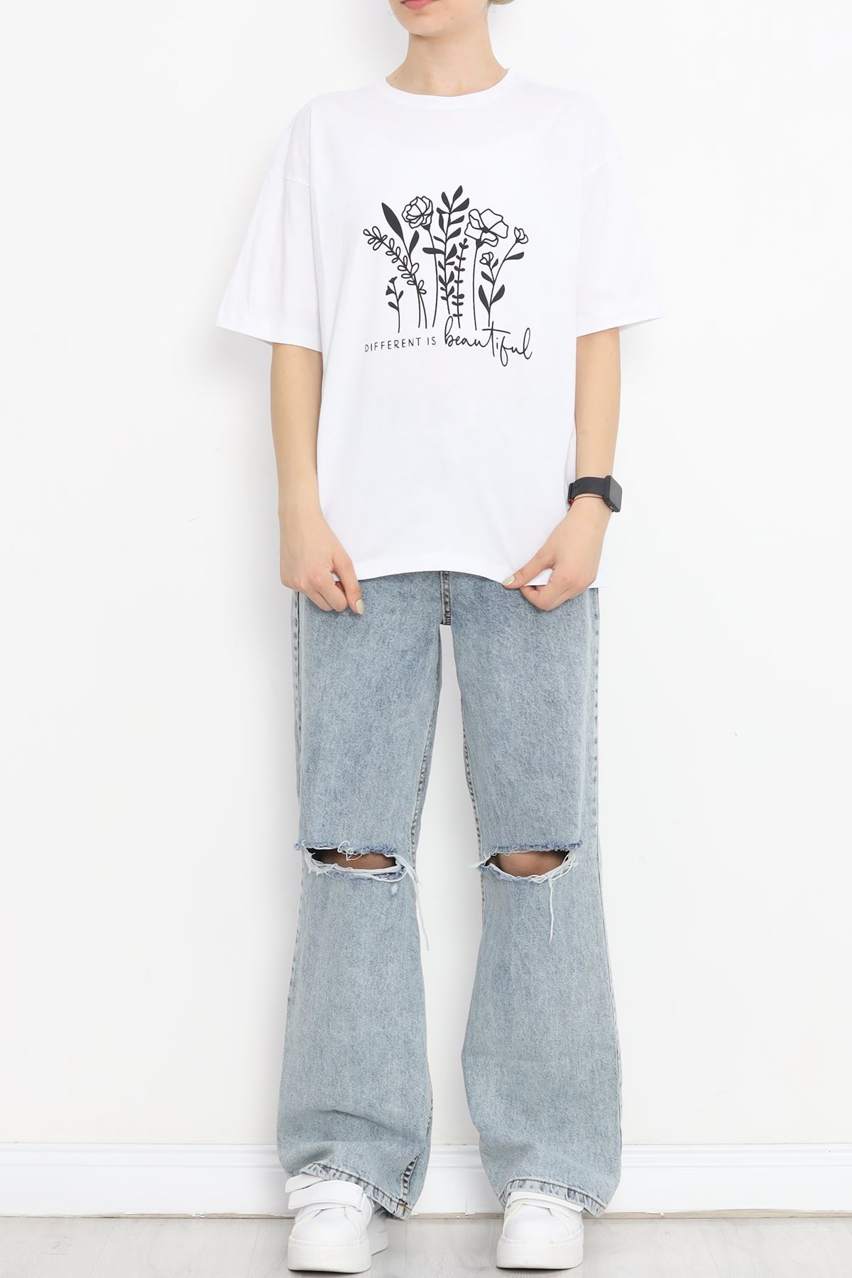 Crew Neck T-shirt White - 16514.1567.