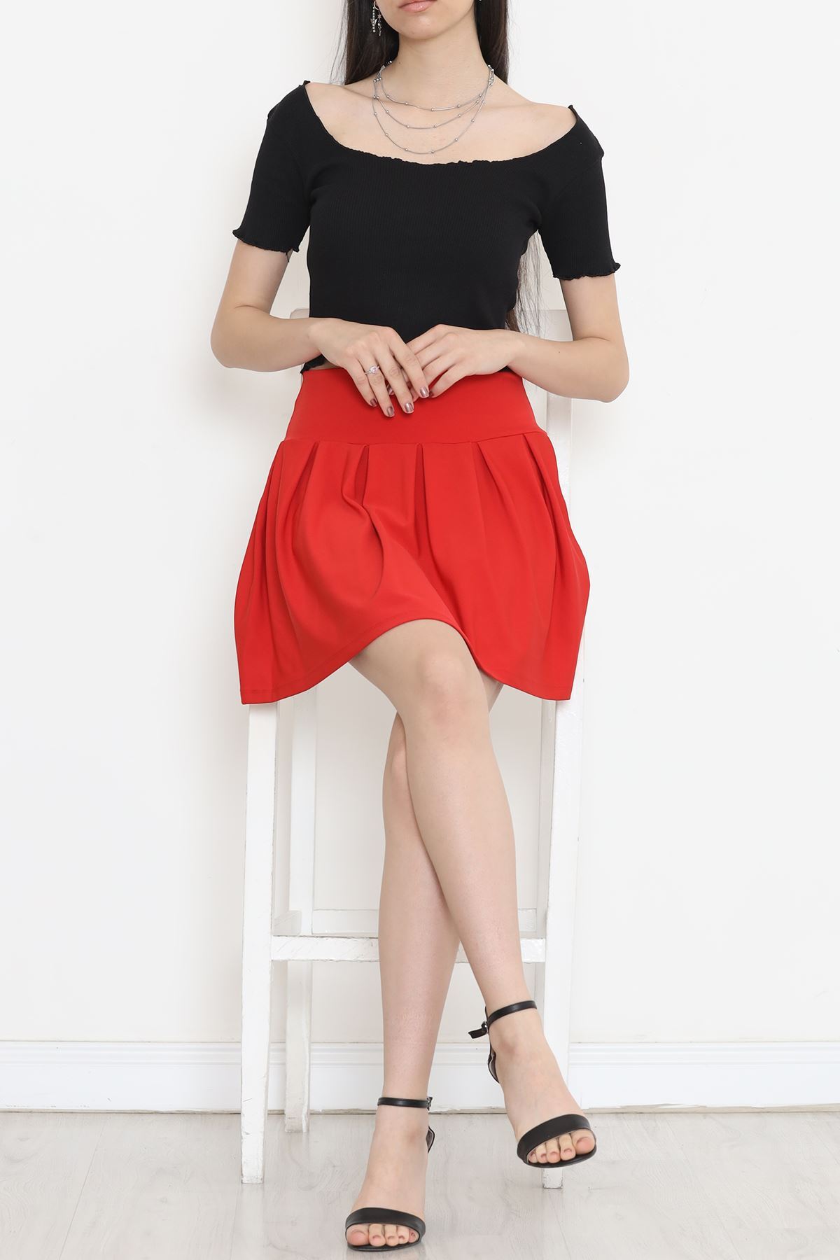 Short Skirt Red - 18443.631.