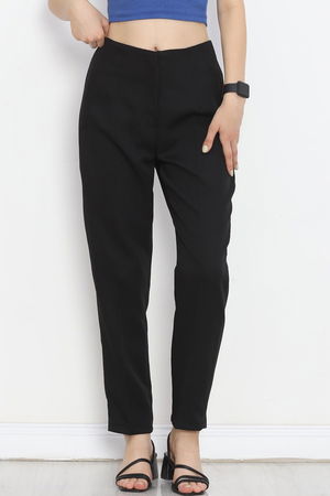 Double Trousers with Waist Cuffs Black - 20647.683.