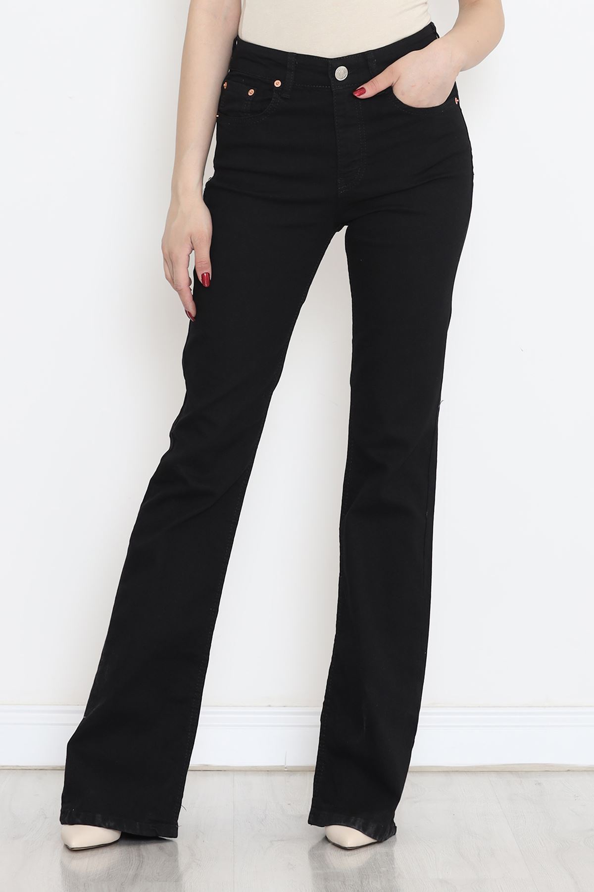 Flared Jeans Black2 - 11878.1431.