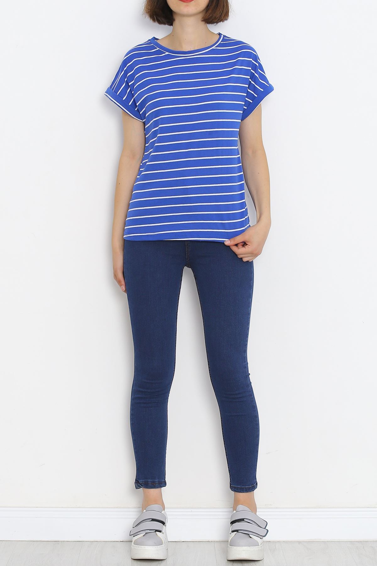 Single Jersey Striped Duplex T-Shirt Saks - 15918.1567.