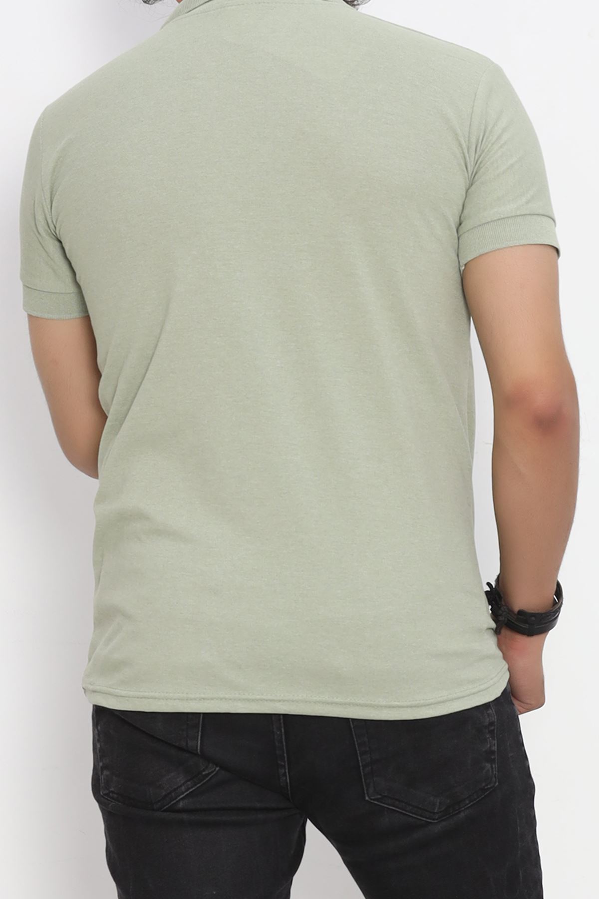 Polo Collar T-shirt Khaki - 16518.1778.