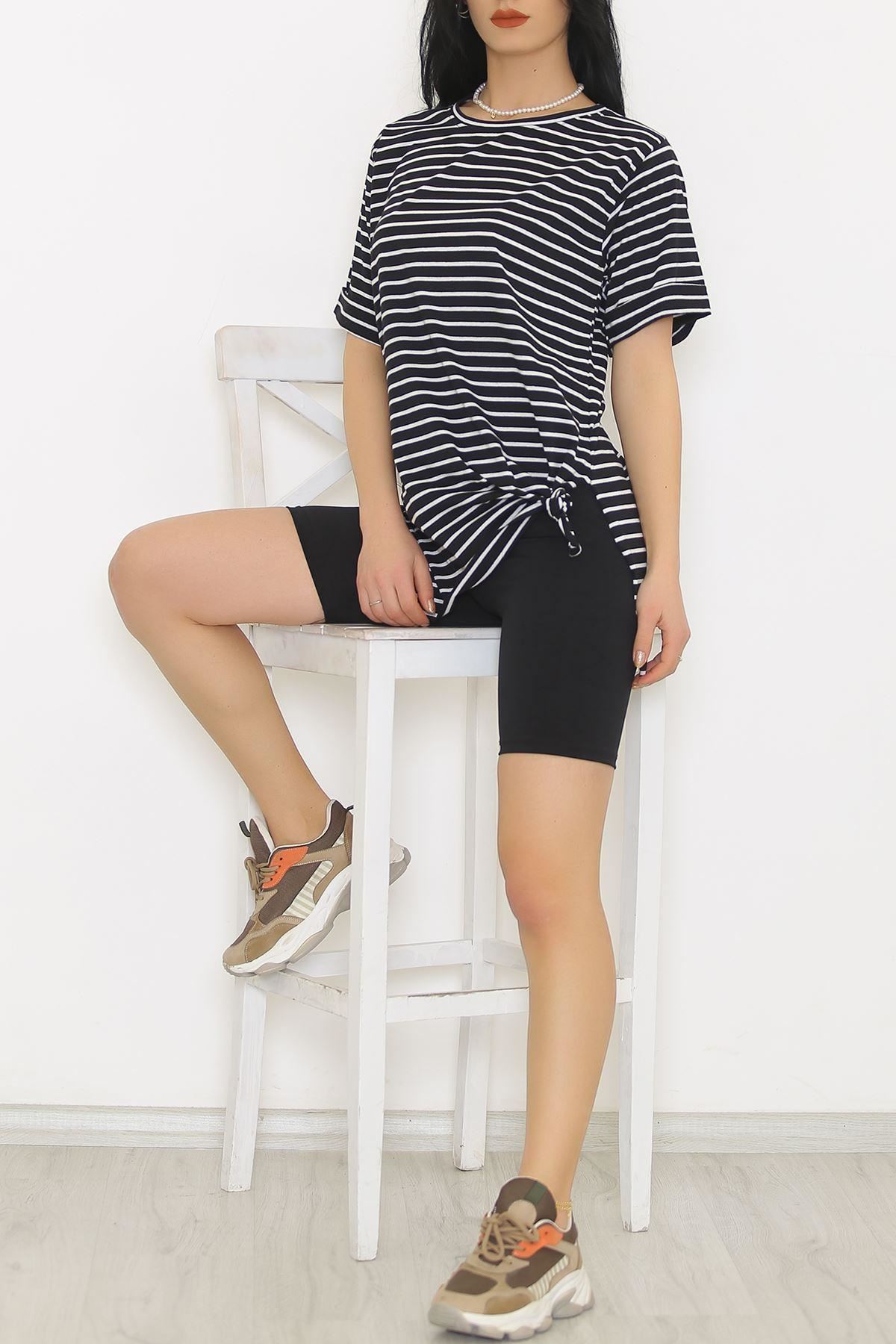 Striped T-shirt Black and White - 9173.1567.