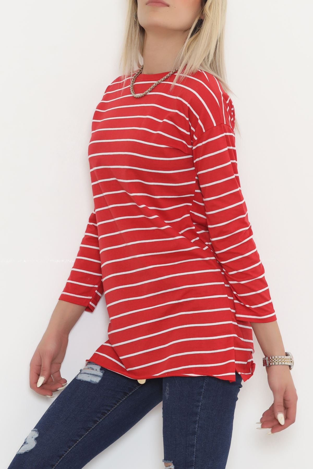 Striped Tunic Red - 11313.1567.