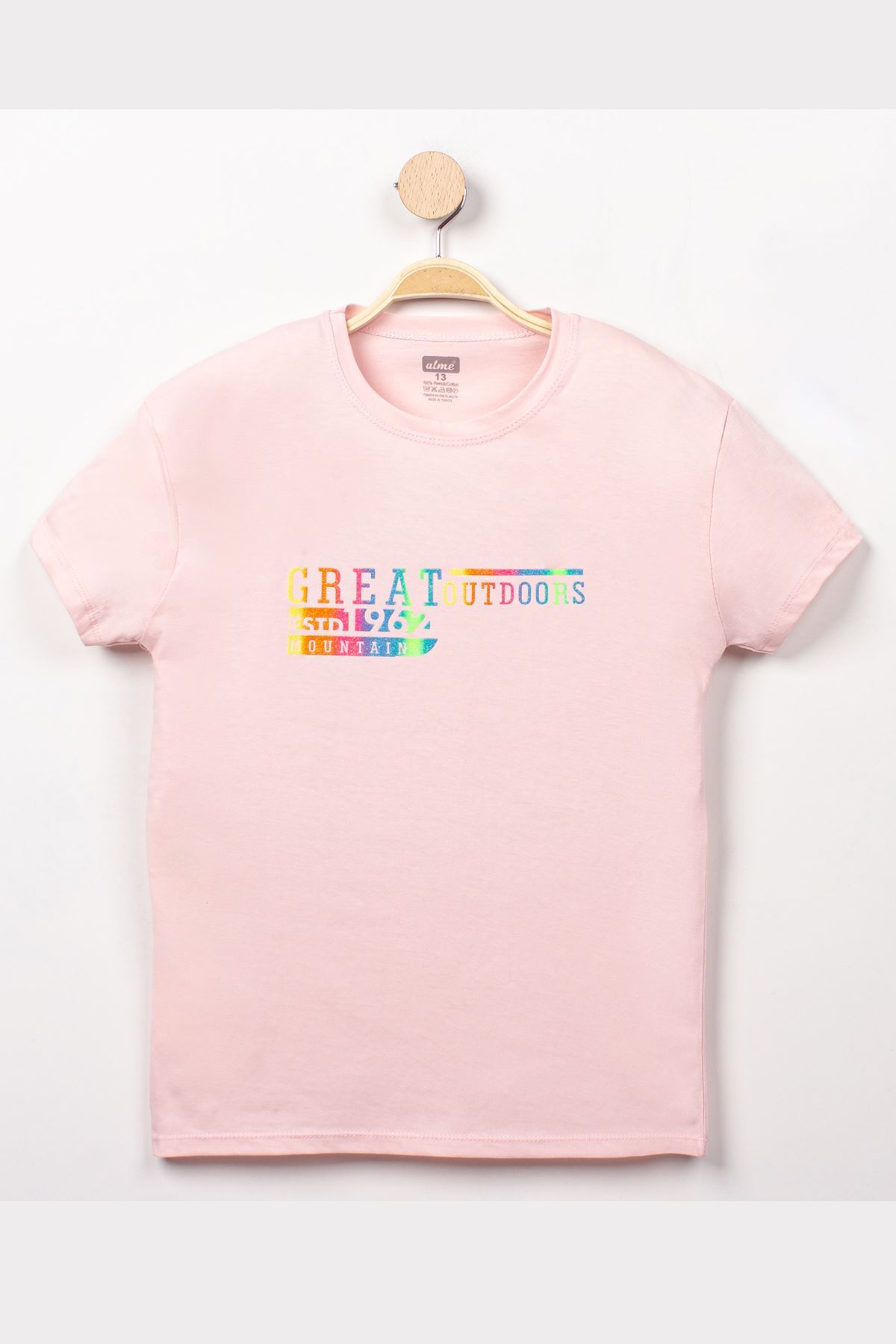 13-16 Years Printed Kids T-Shirt Pink - 824091.1576.