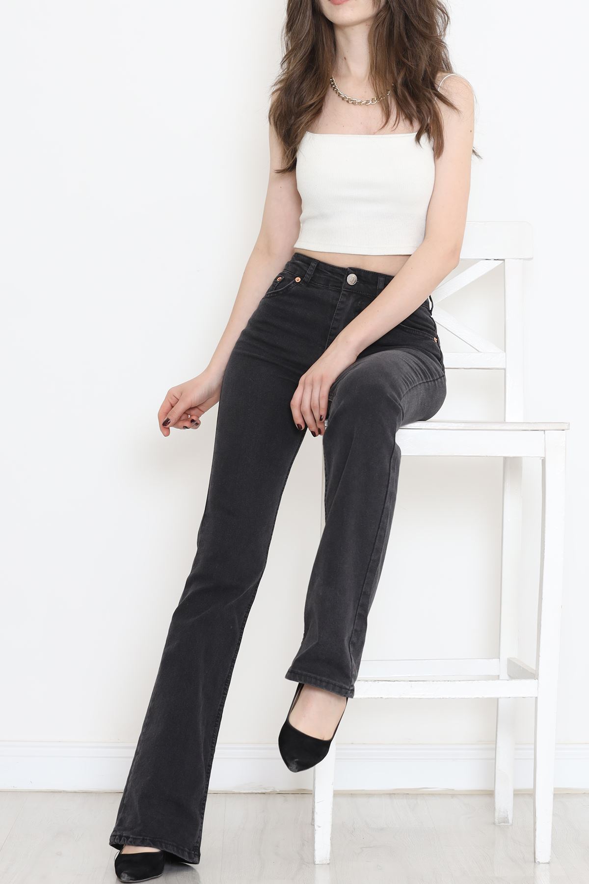 Flared Jeans Smoked - 17274.1431.