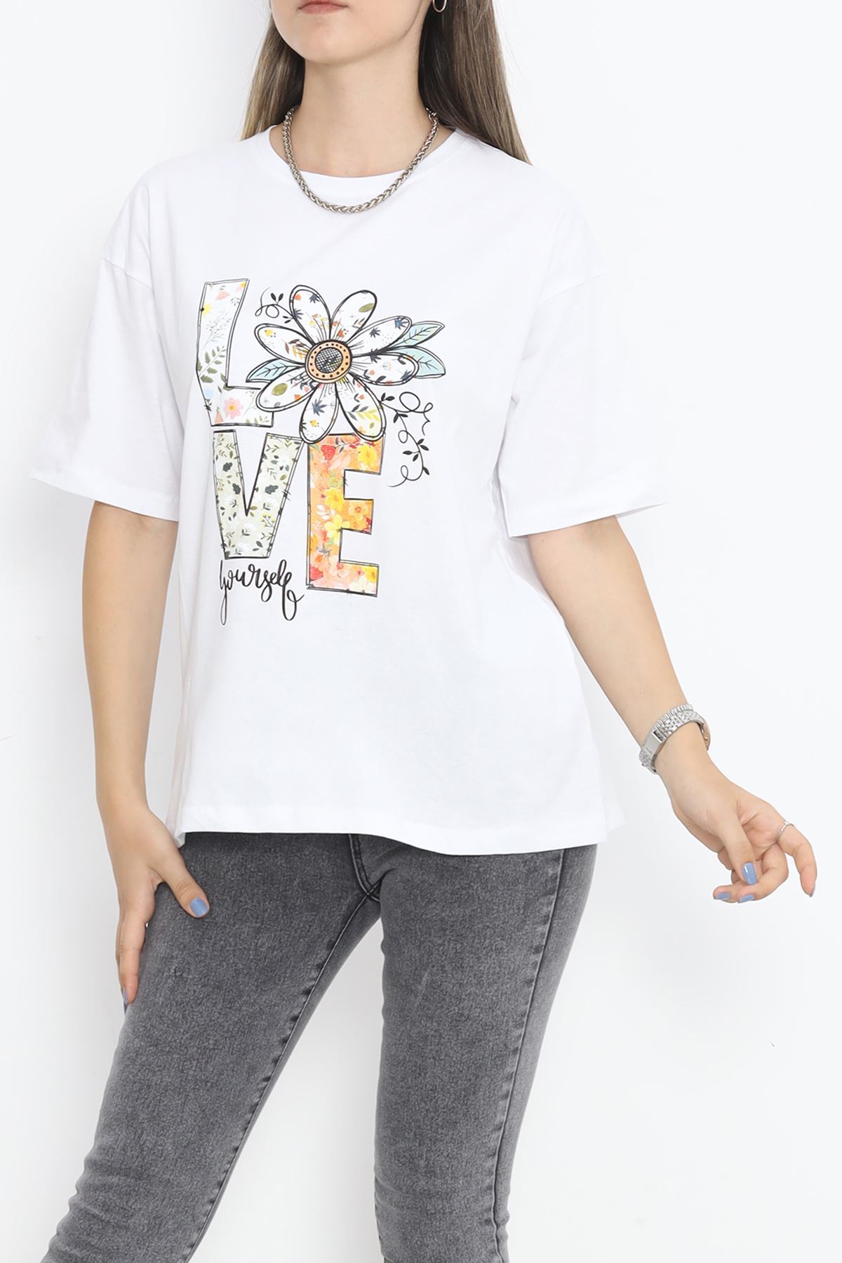 Crew Neck T-shirt White - 16519.1567.