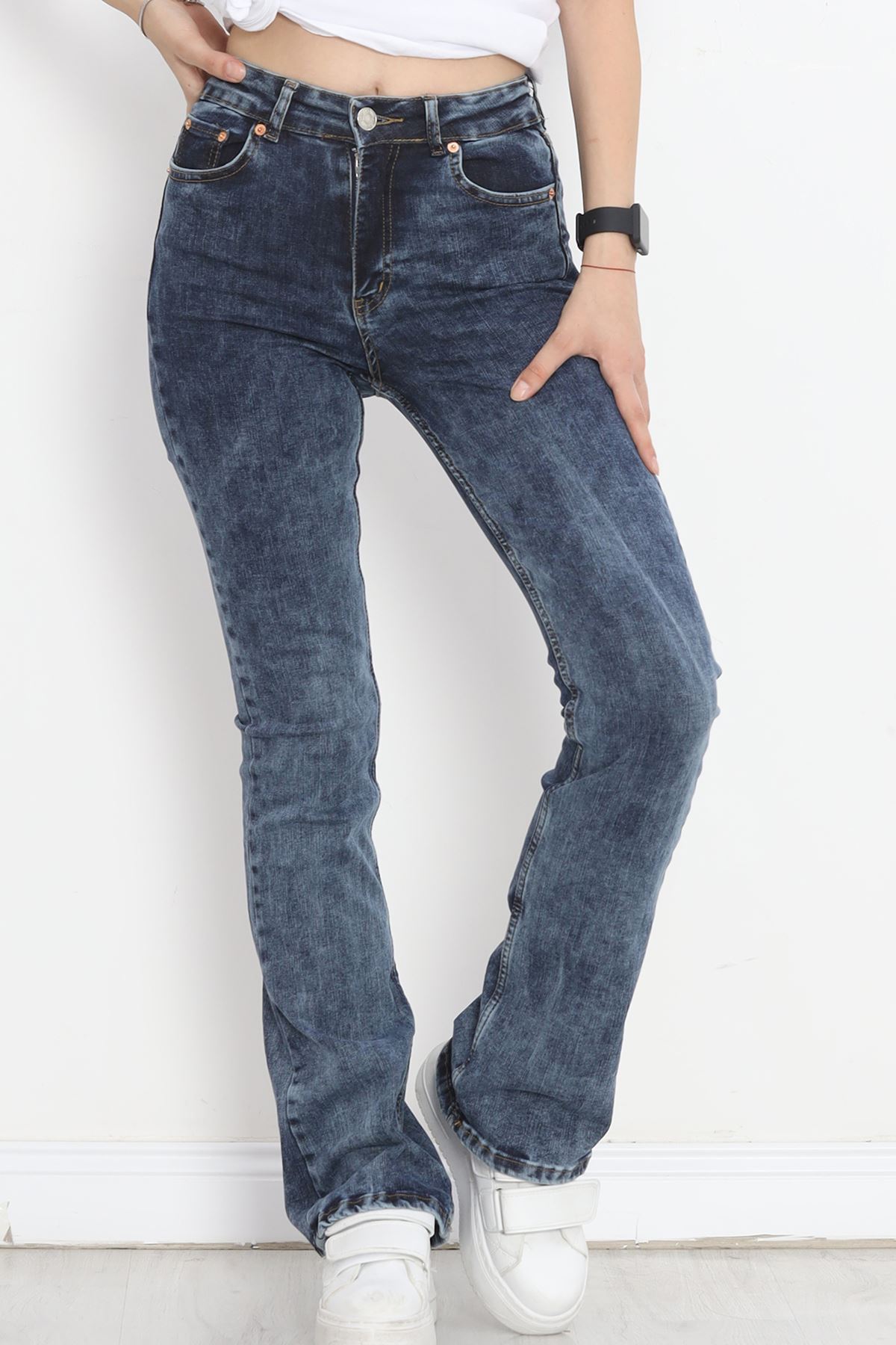 Flared Jeans Dark Blue - 18688.1431.